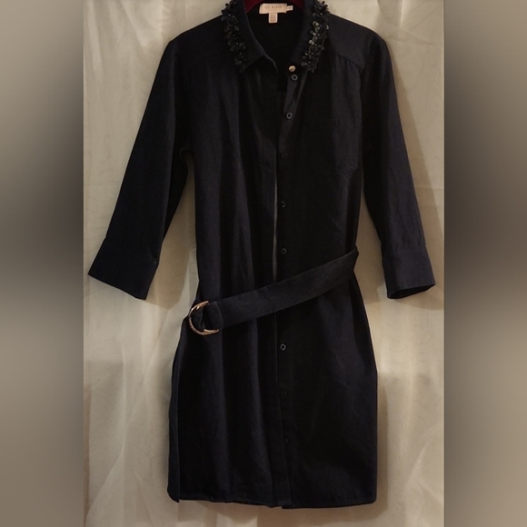 Ted Baker Rear Denim Dress/dress coat - Picture 3 of 9